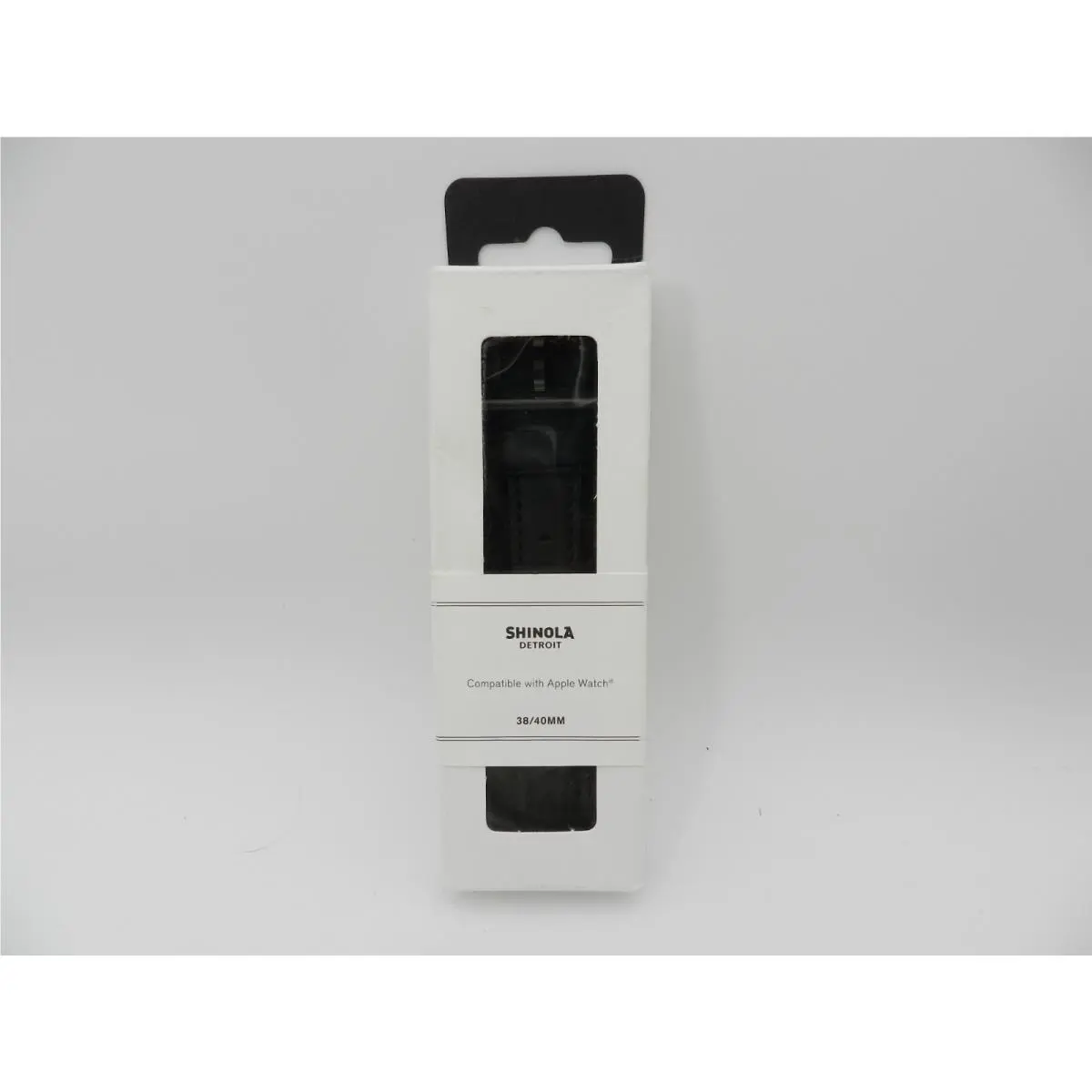 Shinola Men`s 24mm Aniline Latigo Leather Smart Watch Strap 38-40mm