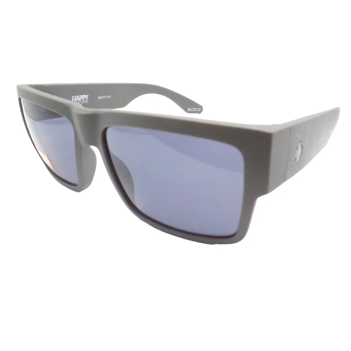 Spy Optics Cyrus Matte Olive Happy Gray Sunglasses