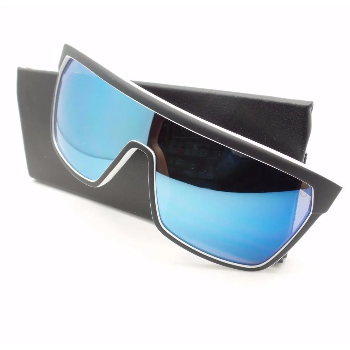 Spy Optics Flynn Whitewall Happy Blue Spectra Sunglasses