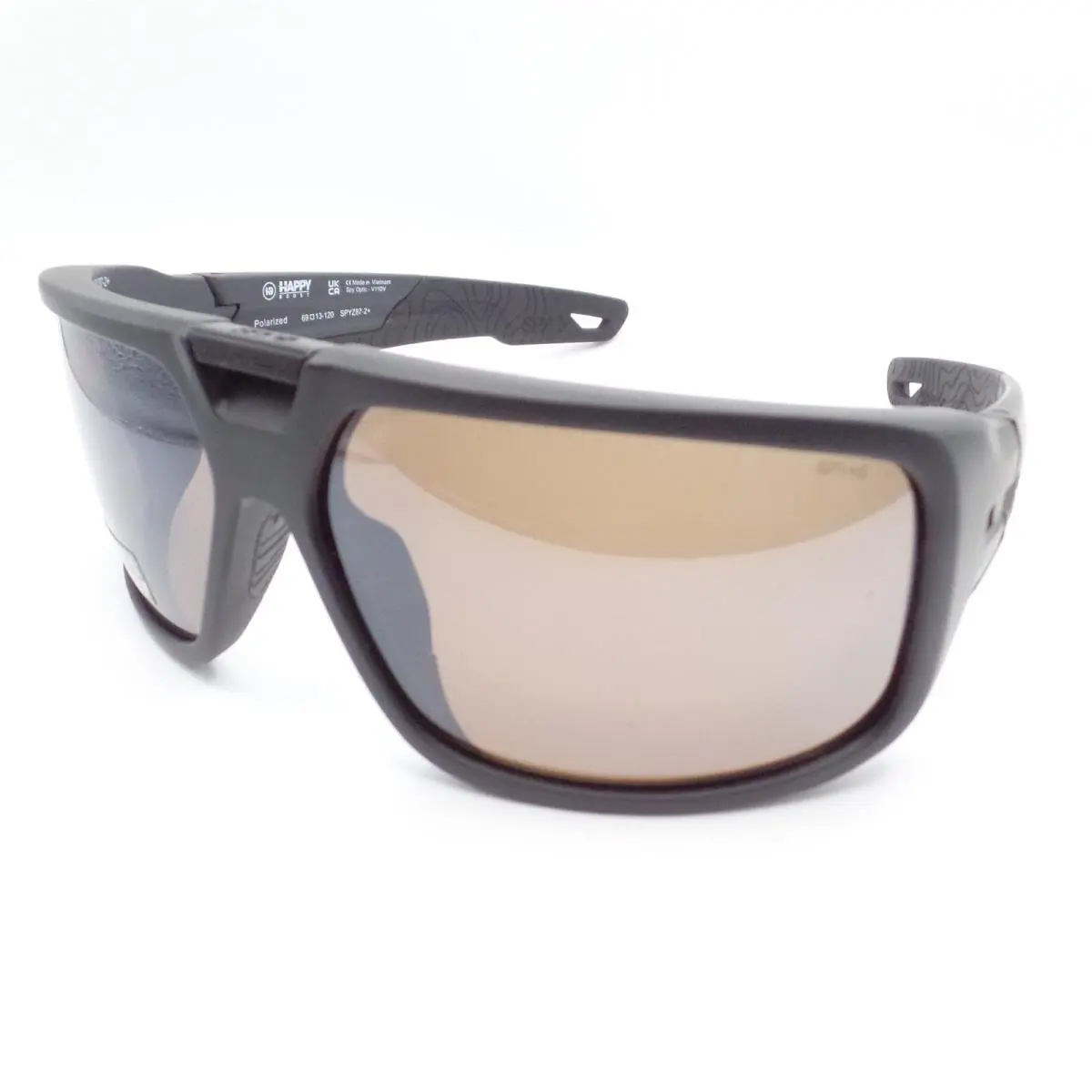 Spy Optics Mainline Matte Black Black Mirror Polarized Sunglasses
