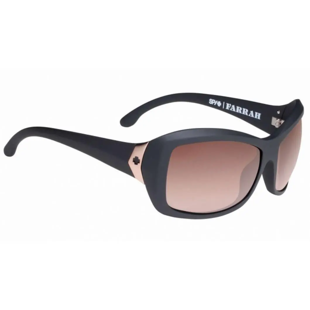 Spy Farrah Sunglasses-femme Fetal Matte Black-happy Bronze Lens