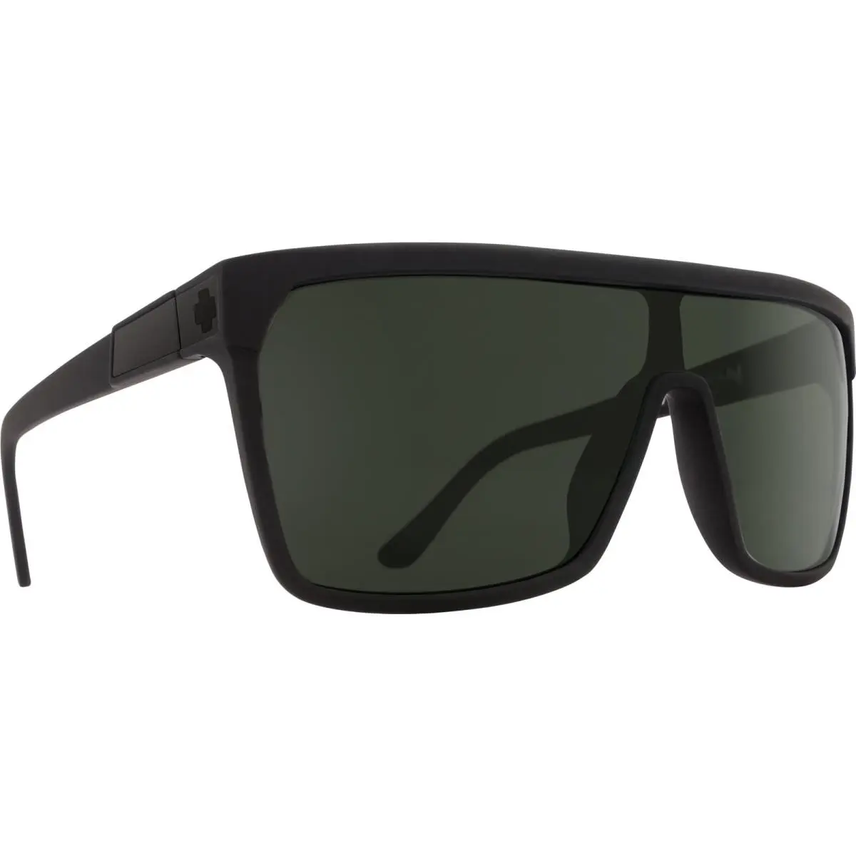 Spy Optic Flynn Shield Sunglasses Color and Contrast Enhancing Lenses Black