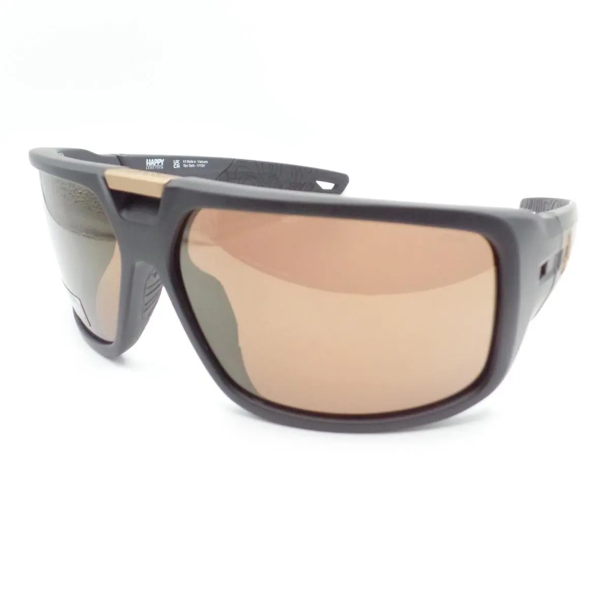 Spy Optics Mainline Matte Black Bronze Gold Mirror Ansi Sunglasses