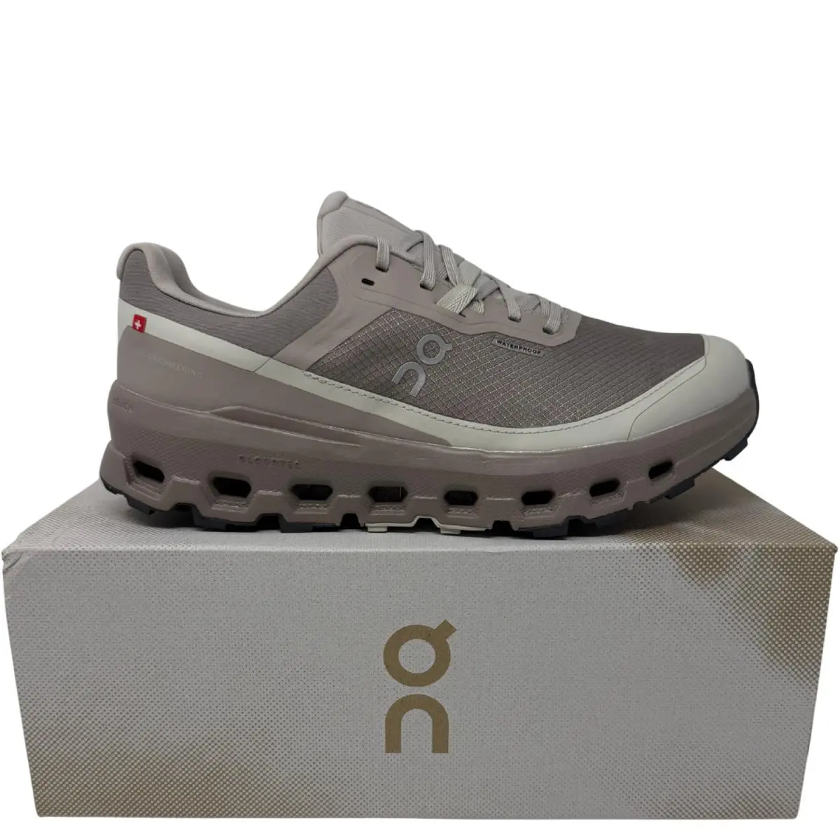On Running Women`s Cloudvista 2 Waterproof - Fog | Cinder
