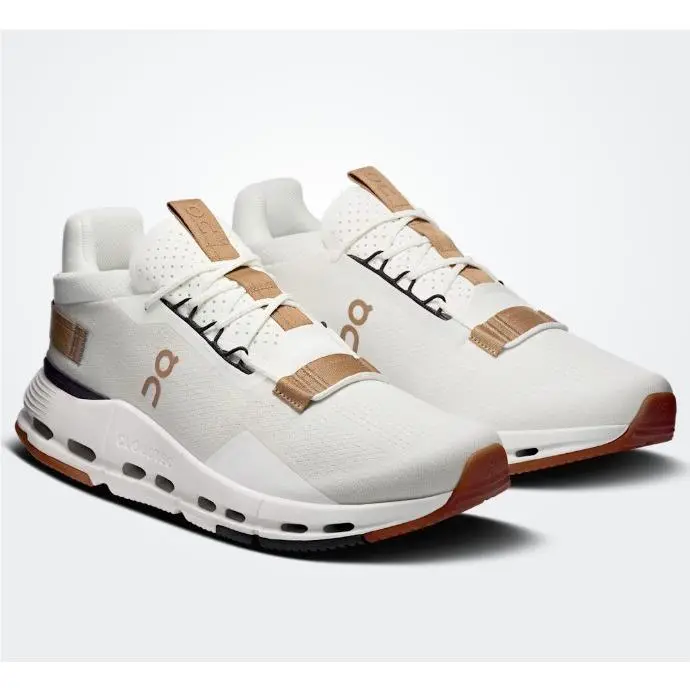 On Running Cloudnova 2 Ivory Sphinx Mens Sports Sneaker 3ME30214798