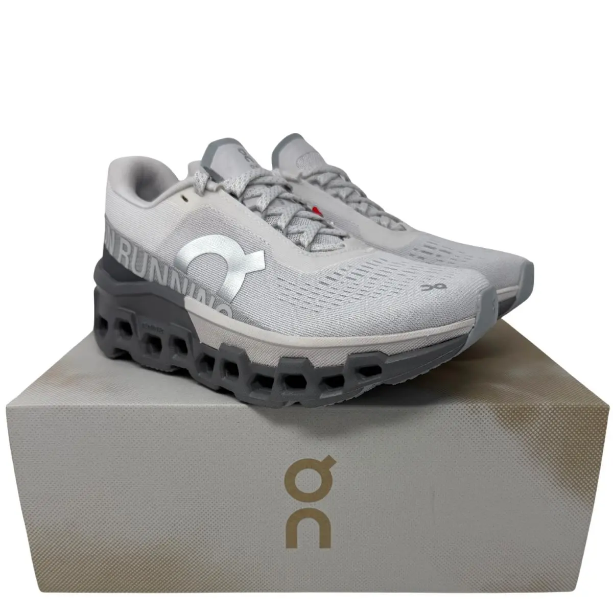 On-Running shoes - Cloudmonster 2 - Cloudmster - Frost | Rock 12