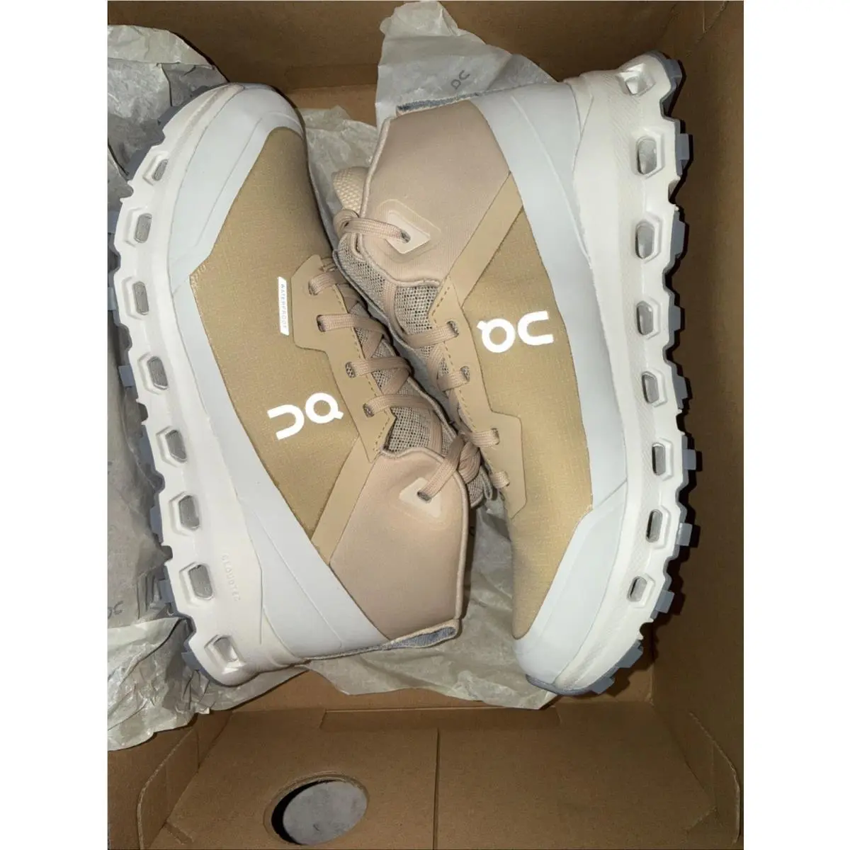 On-Running shoes - On Cloudroam Waterproof - Cloudroam Waterproof - 3WD30072120 - Savannah/Ivory (UPC: 7630867894363) 0