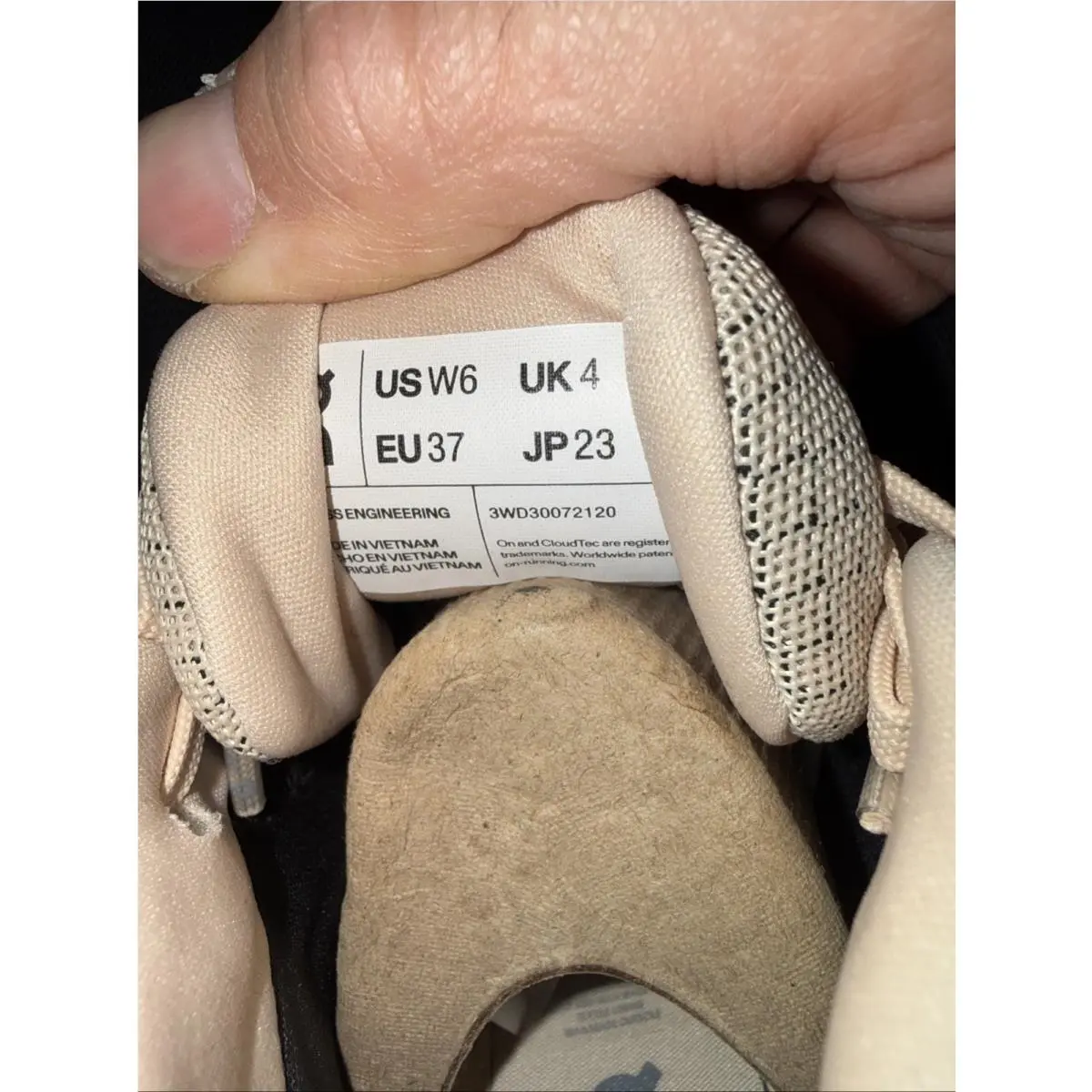 On-Running shoes - On Cloudroam Waterproof - Cloudroam Waterproof - 3WD30072120 - Savannah/Ivory (UPC: 7630867894363) 3