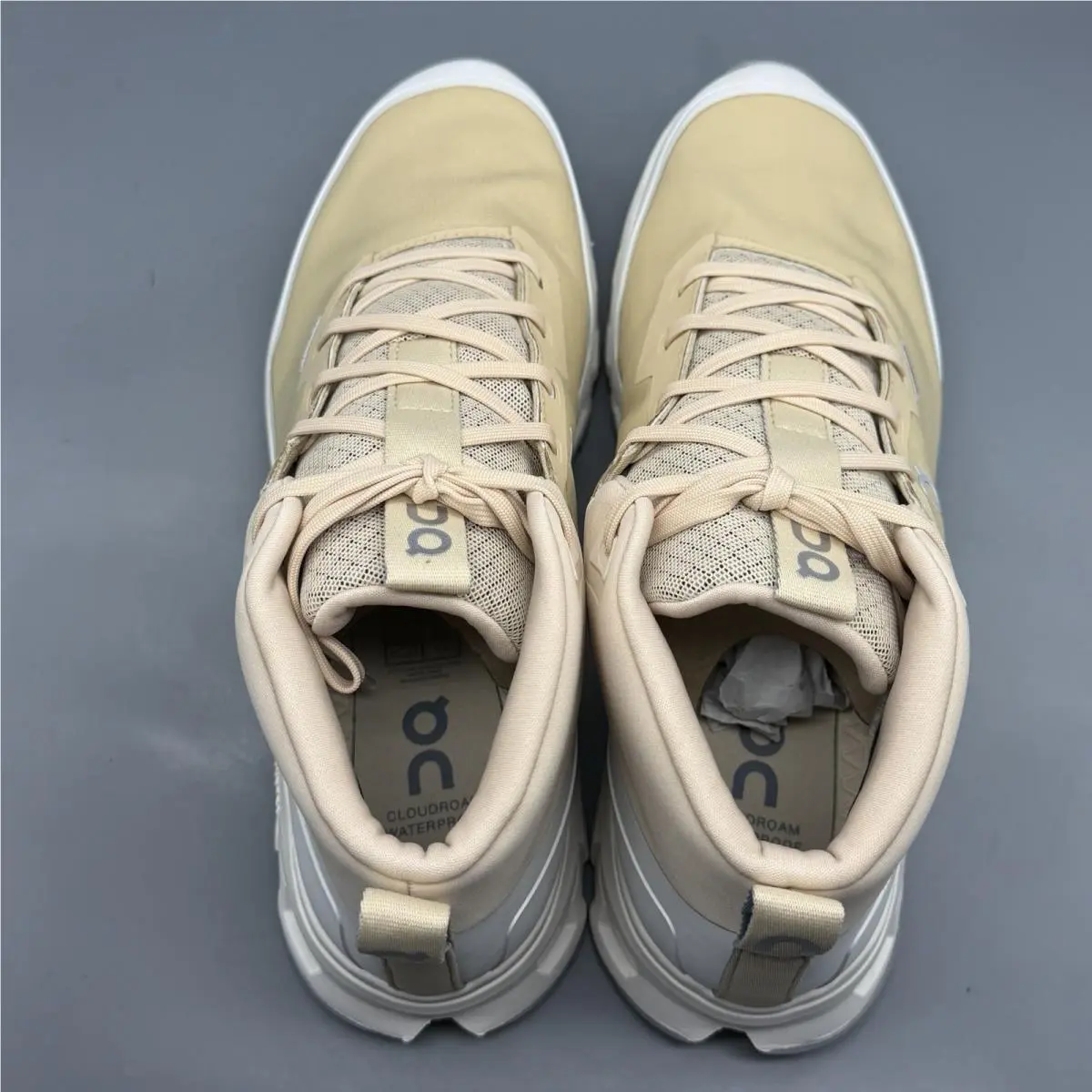 On-Running shoes - On Cloudroam Waterproof - Cloudroam Waterproof - 3WD30072120 - Savannah/Ivory (UPC: 7630867894363) 5