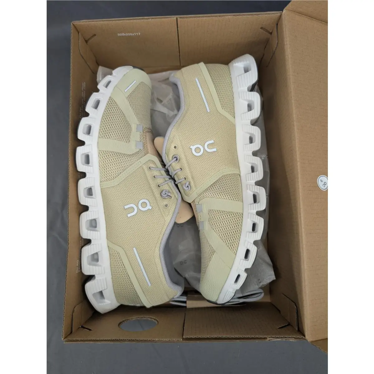 On-Running shoes - On Cloud 5 - Cloud - Beige (UPC: 7640404581250) 4