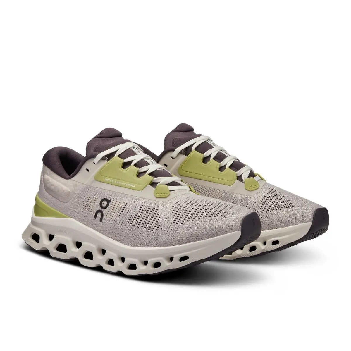 On Running Cloudstratus 3 Womens Pearl Ivory Road Shoes 3WD30122143 Size 9