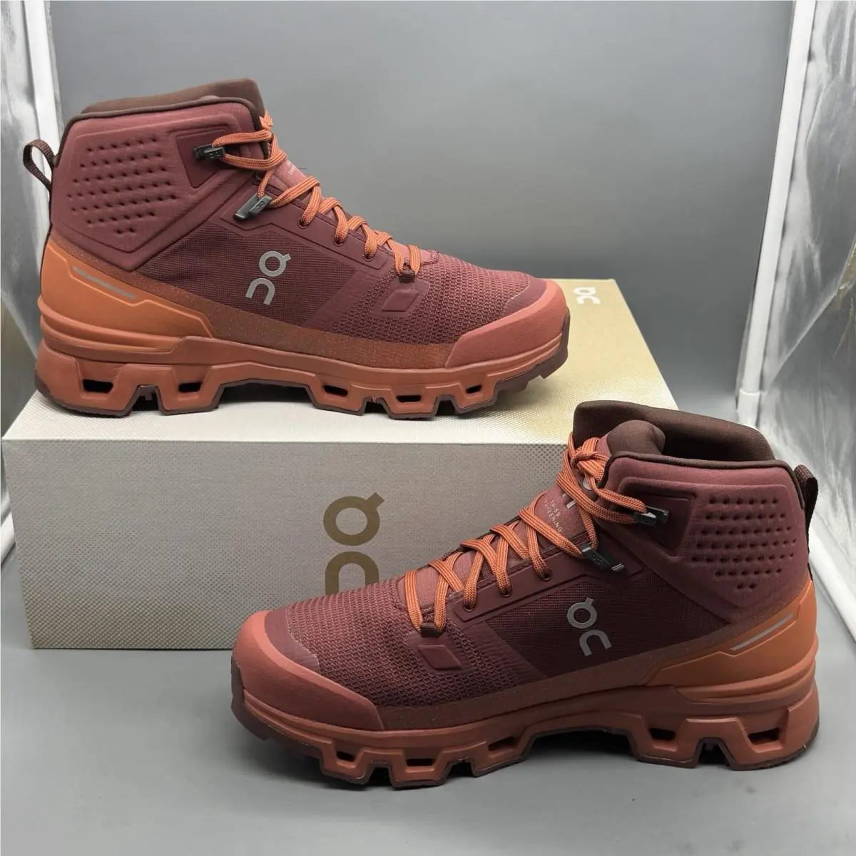 On-Running shoes - On Cloudrock 2 Waterproof - Cloudrock Waterproof - 6398066 - Beet/Auburn (UPC: 7630867837186) 1