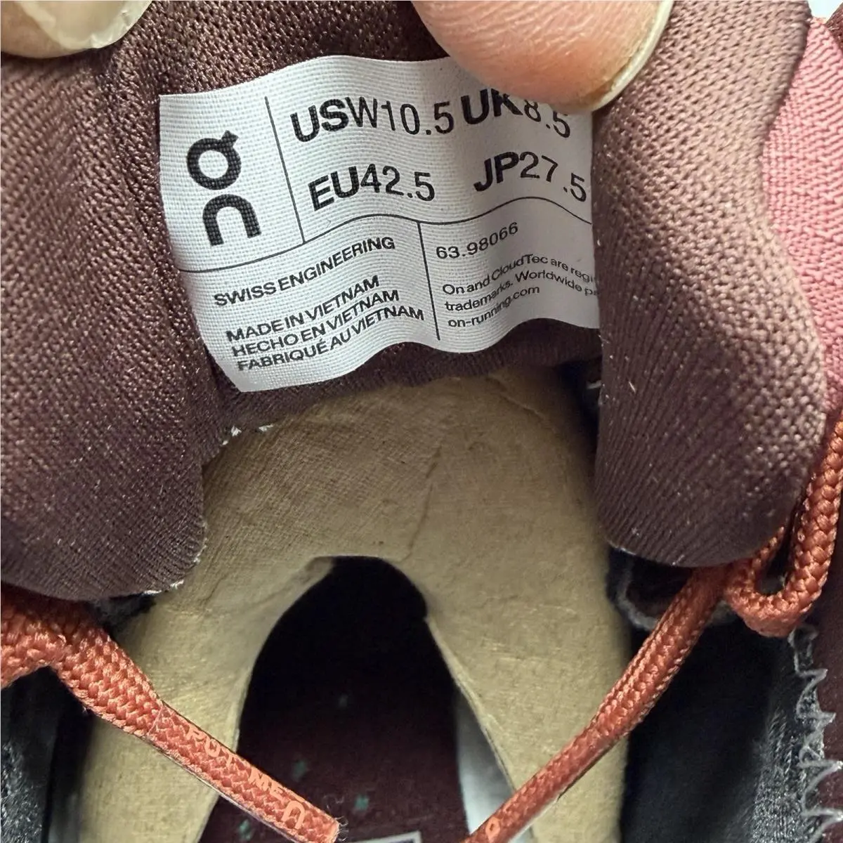 On-Running shoes - On Cloudrock 2 Waterproof - Cloudrock Waterproof - 6398066 - Beet/Auburn (UPC: 7630867837186) 11