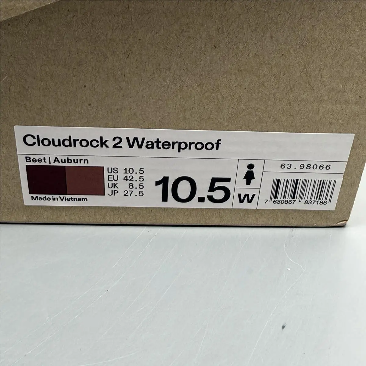 On-Running shoes - On Cloudrock 2 Waterproof - Cloudrock Waterproof - 6398066 - Beet/Auburn (UPC: 7630867837186) 14