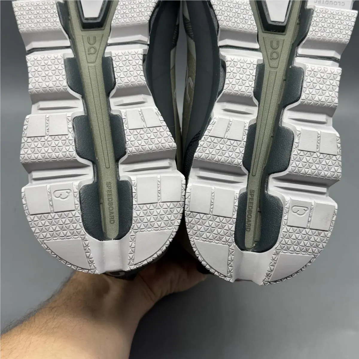 On-Running shoes - Cloudrock Waterproof - Cloudrock Waterproof - 2399047 - Green/Gary (UPC: 7630440655831) 8