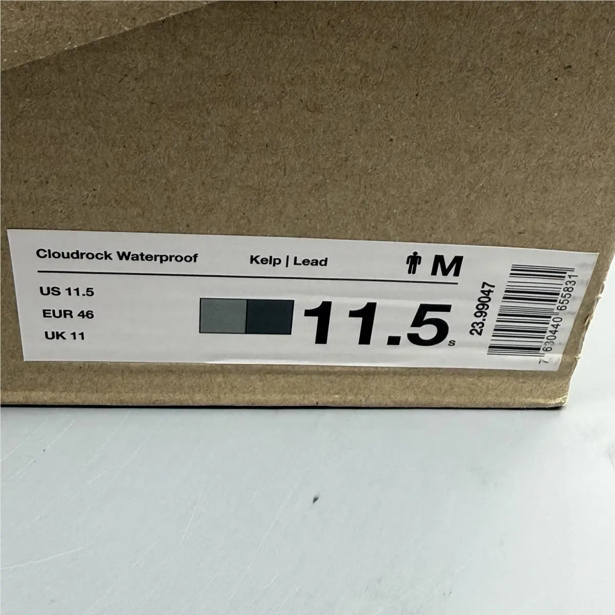 On-Running shoes - Cloudrock Waterproof - Cloudrock Waterproof - 2399047 - Green/Gary (UPC: 7630440655831) 13
