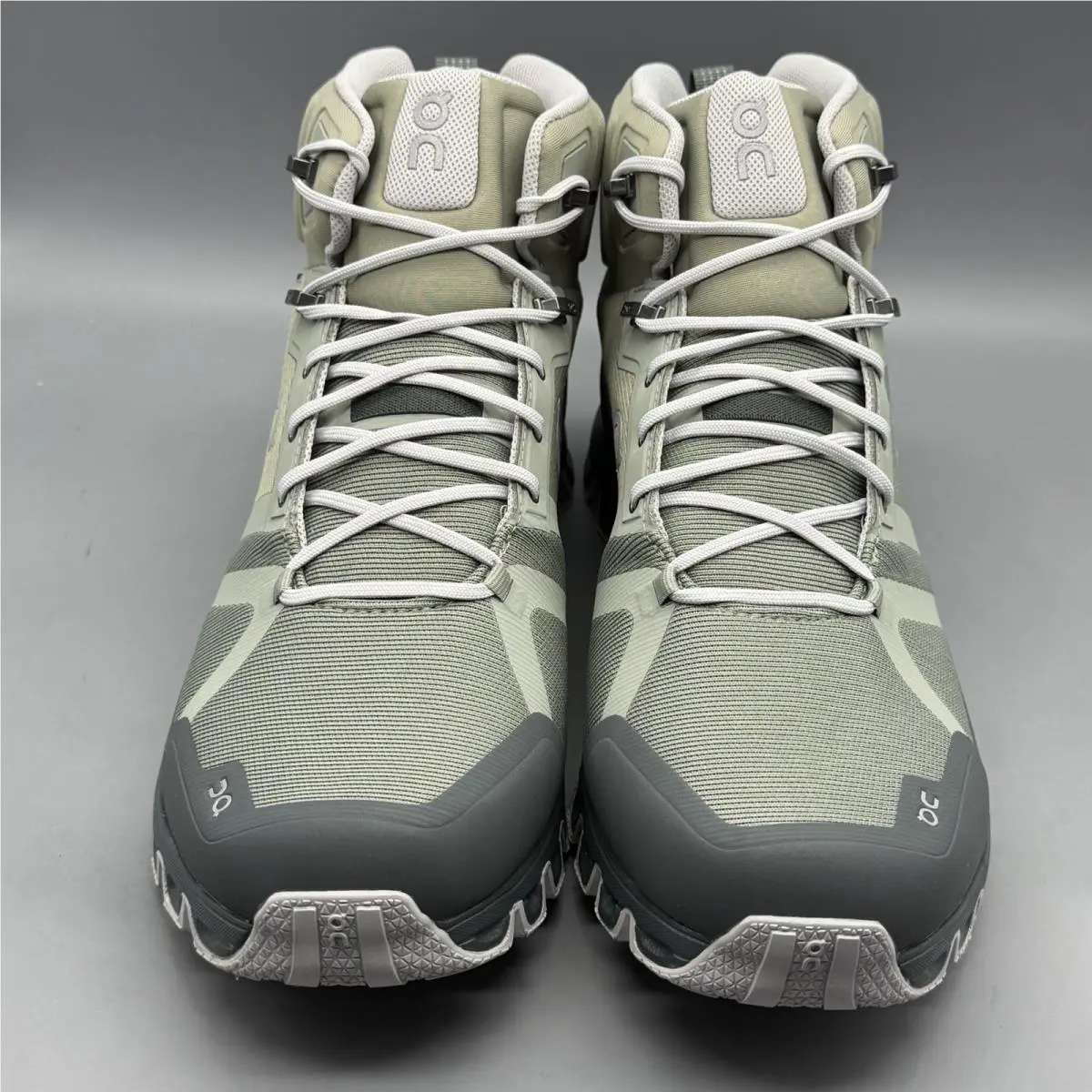 On-Running shoes - Cloudrock Waterproof - Cloudrock Waterproof - 2399047 - Green/Gary (UPC: 7630440655831) 0