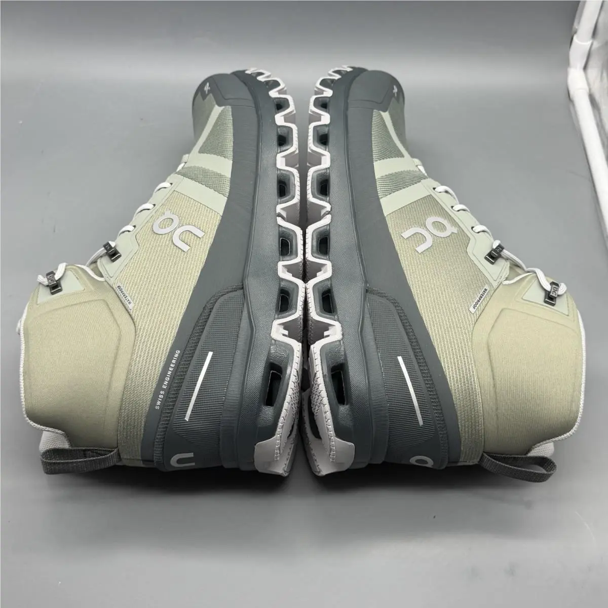 On-Running shoes - Cloudrock Waterproof - Cloudrock Waterproof - 2399047 - Green/Gary (UPC: 7630440655831) 4
