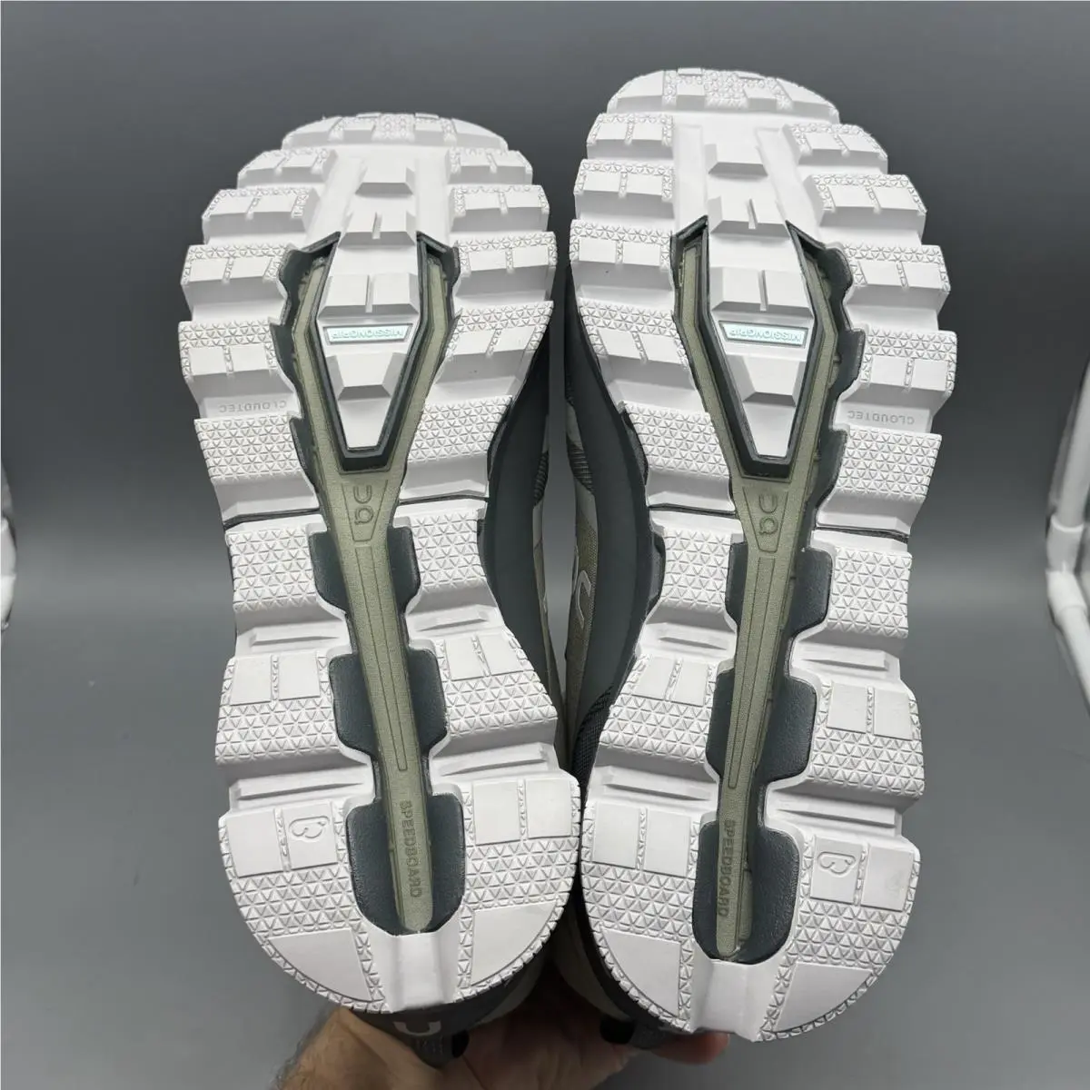 On-Running shoes - Cloudrock Waterproof - Cloudrock Waterproof - 2399047 - Green/Gary (UPC: 7630440655831) 6