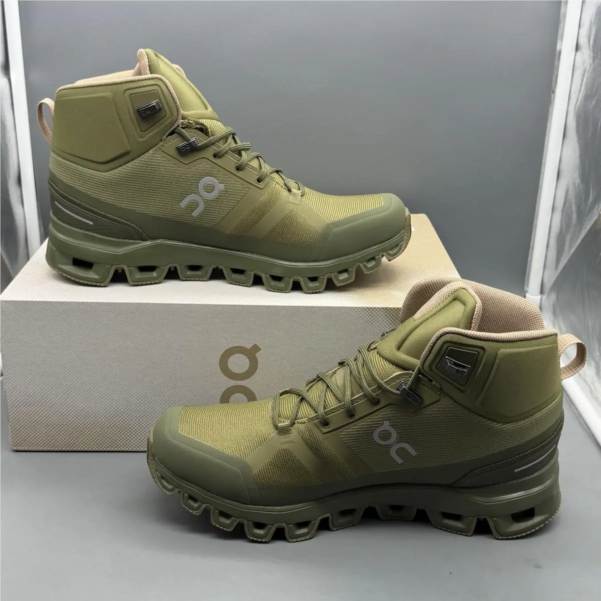 On-Running shoes - On Cloudrock Waterproof - Cloudrock Waterproof - 2399245 - Green (UPC: 7630440633532) 1
