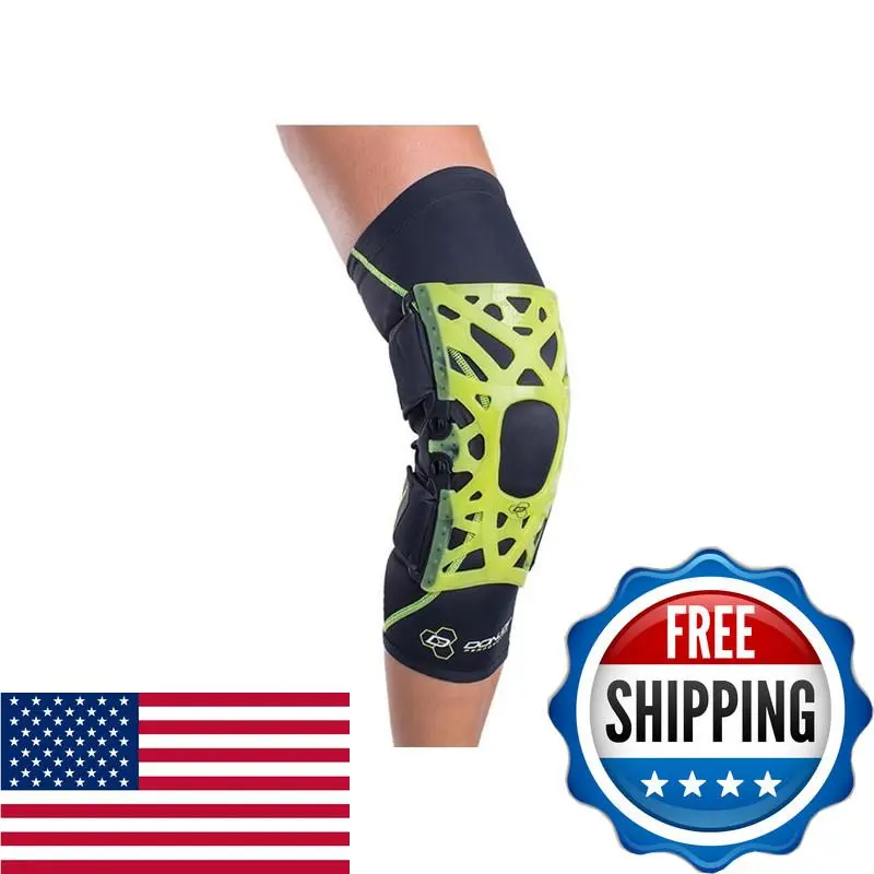 Donjoy Webtech Knee Brace - Slime Green - Large