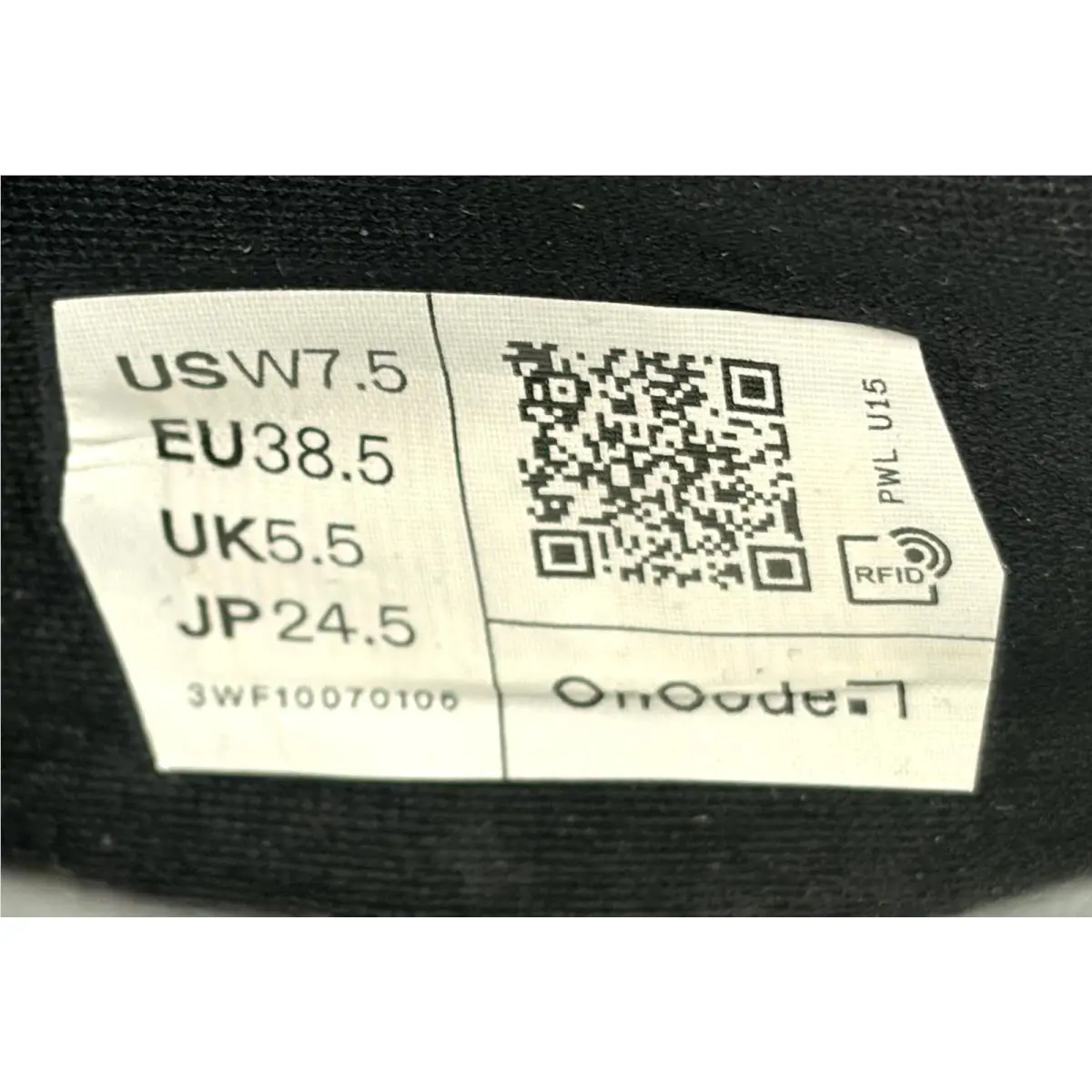 On-Running shoes - On Cloudzone - Cloudze - 3WF10070106 - Black (UPC: 7615537238425) 8