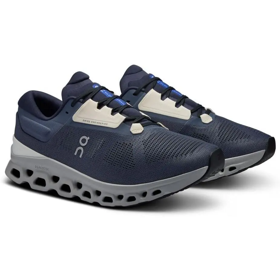 On Running Cloudstratus 3 Men`s Size 11.5 Metal/glacier Blue