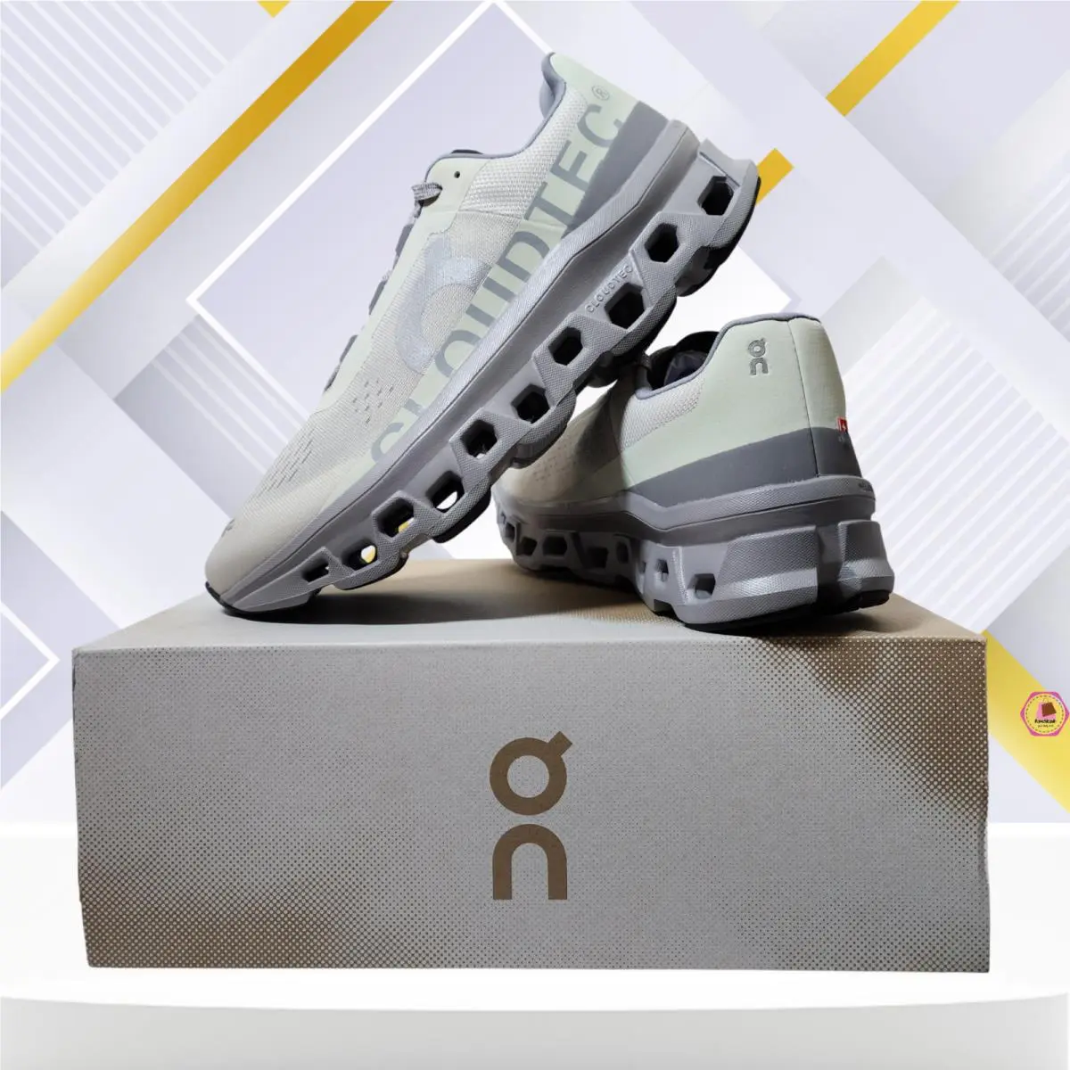On-Running shoes - Cloudmonster - Cloudmster - 6197788 - Gray (UPC: 810126728777) 1