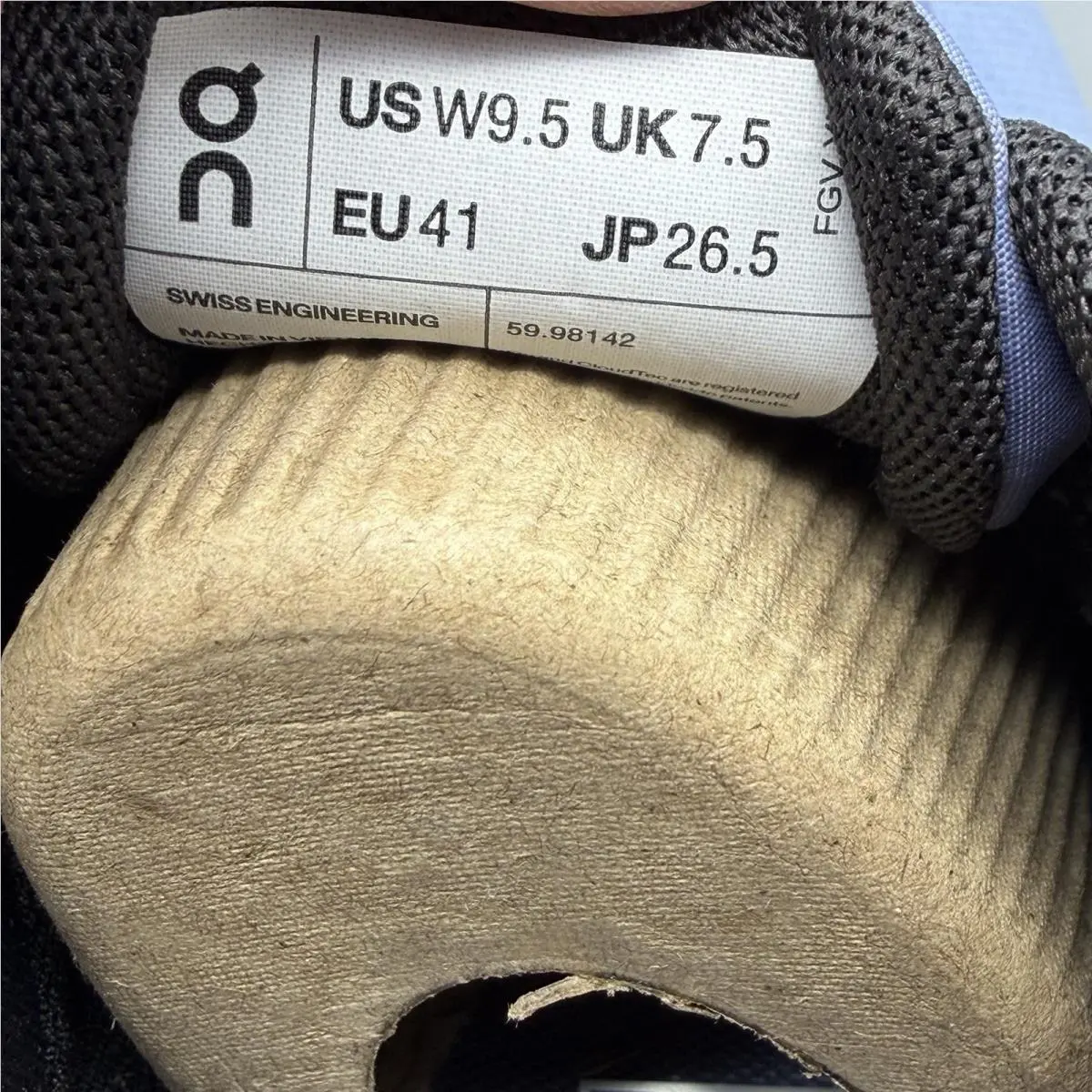 On-Running shoes - On Cloud 5 Waterproof - Cloud Waterproof - 5998142 - Slate/Magnet (UPC: 7630867835212) 11