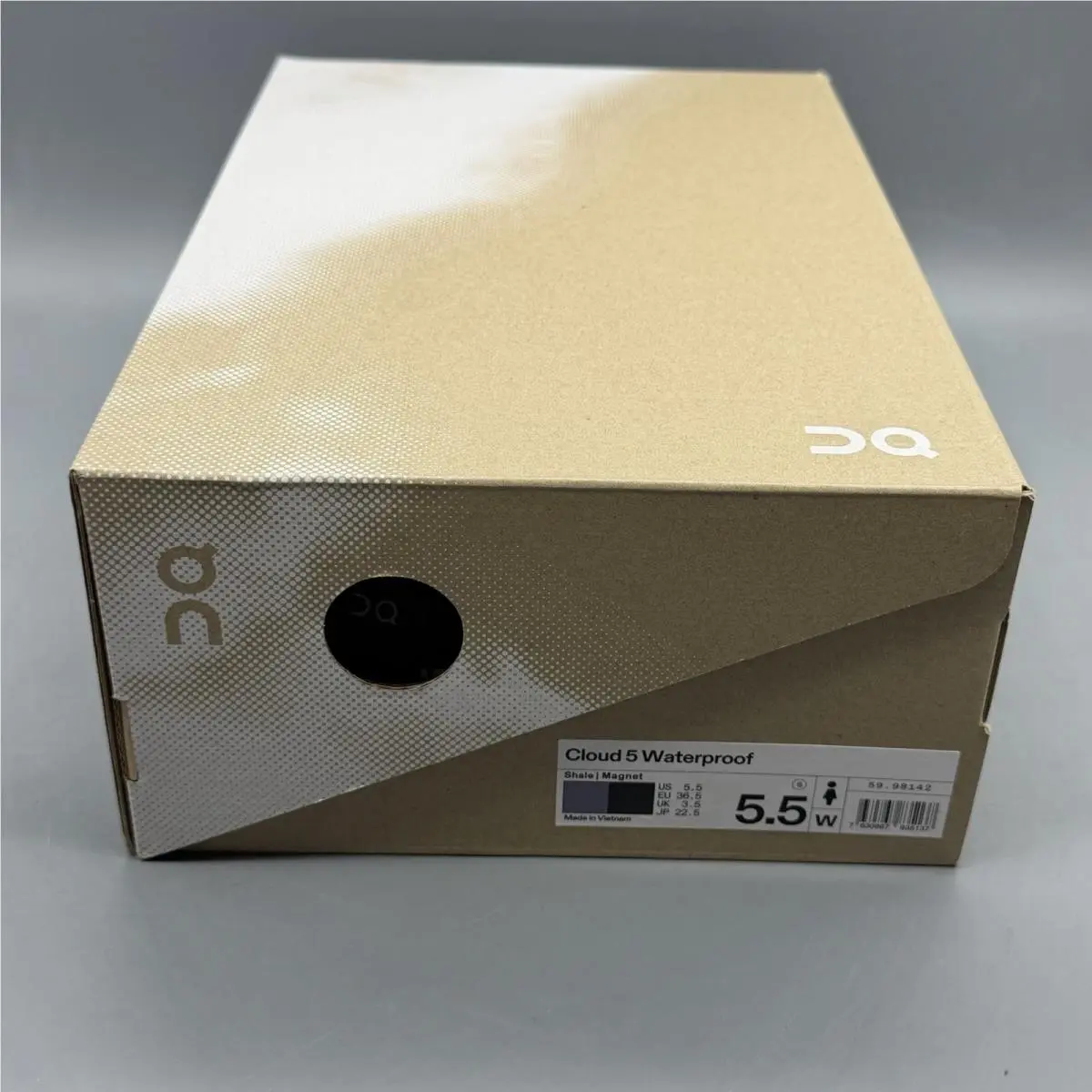 On-Running shoes - On Cloud 5 Waterproof - Cloud Waterproof - 5998142 - Slate/Magnet (UPC: 0191497052334) 14