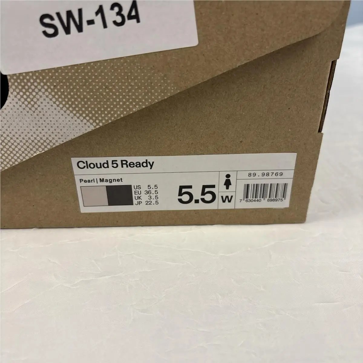 On-Running shoes - On Cloud 5 Ready - Cloud Ready - 8998769 - Ivory/Black 12