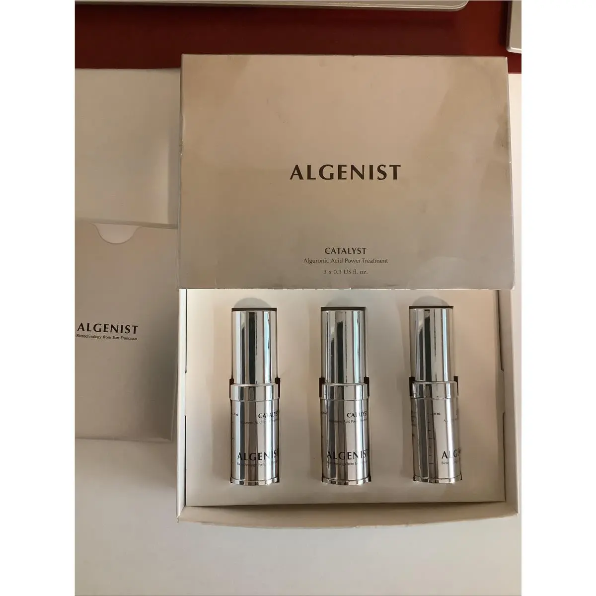 Algenist Catalyst Alguronic Acid Power Treatment 0.3 Fl.oz 3 Pack