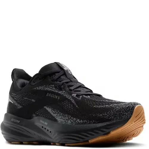 Brooks Glycerin 22 110445-1D-089 Sneakers Men`s Black Primer Gray Running Shoes - Black