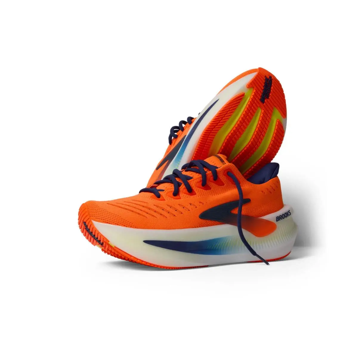 Brooks shoes - Brooks Glycerin Max - Glycerin Max - 110479-1D-811 - Orange/Beacon Blue/Nightlife 4