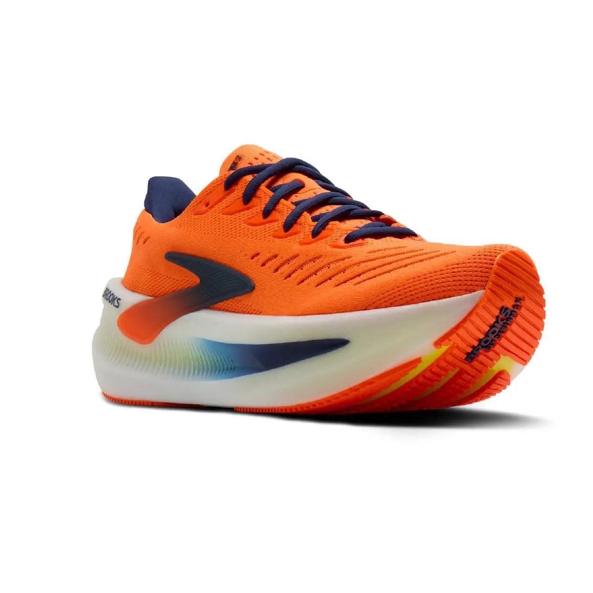 Brooks shoes - Brooks Glycerin Max - Glycerin Max - 110479-1D-811 - Orange/Beacon Blue/Nightlife 9