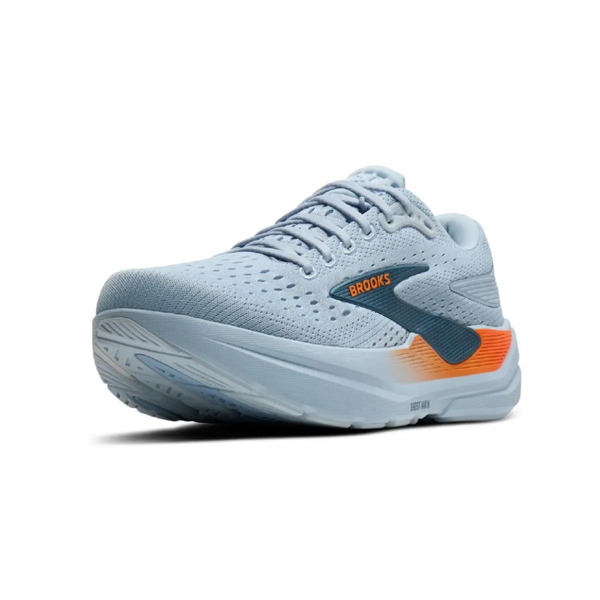 Brooks shoes - Brooks Ghost Max - Ghost Max - Skyway/Blue/Orange 2