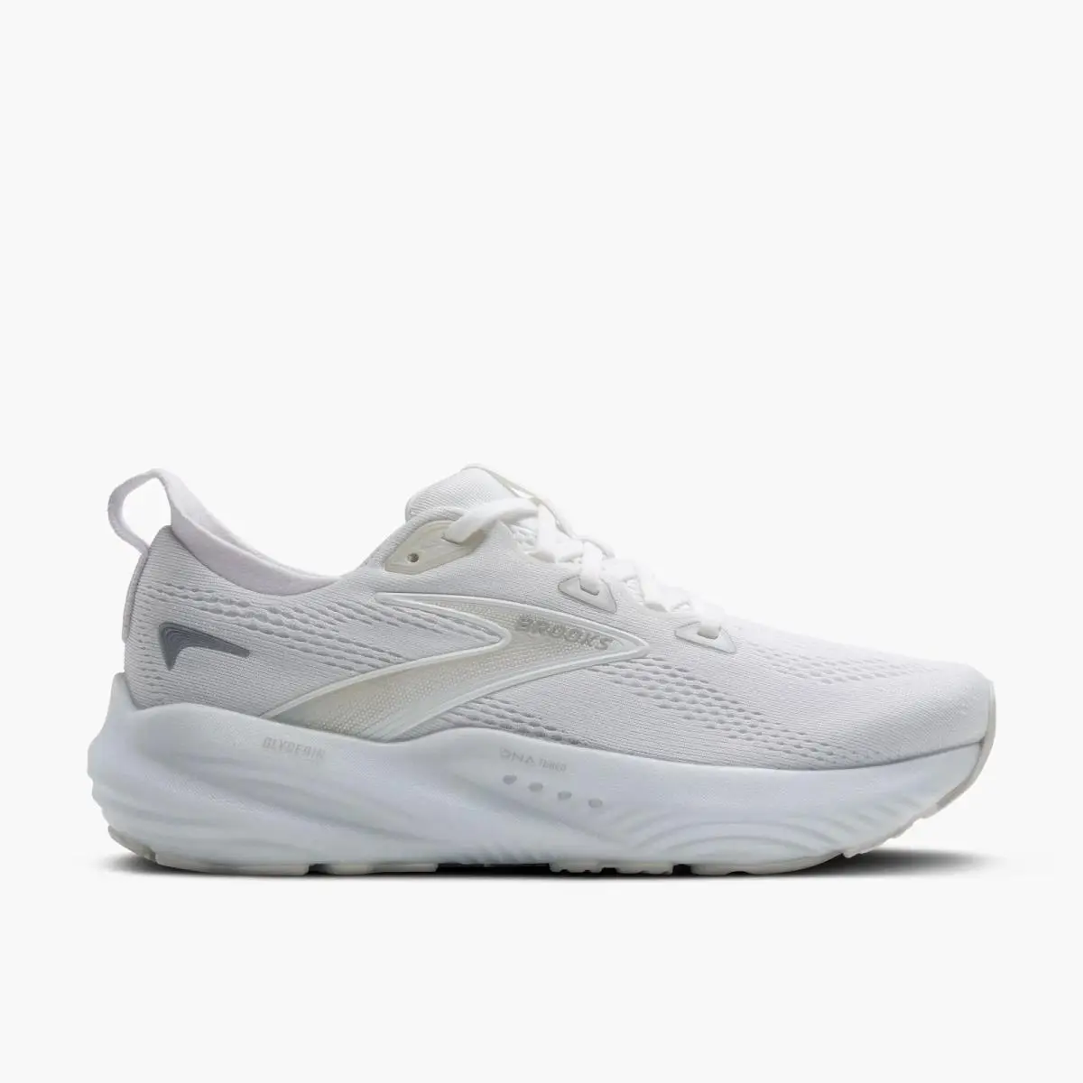 Brooks Glycerin 22 120434-1B-151 Sneakers Women`s White Athletic Running Shoes