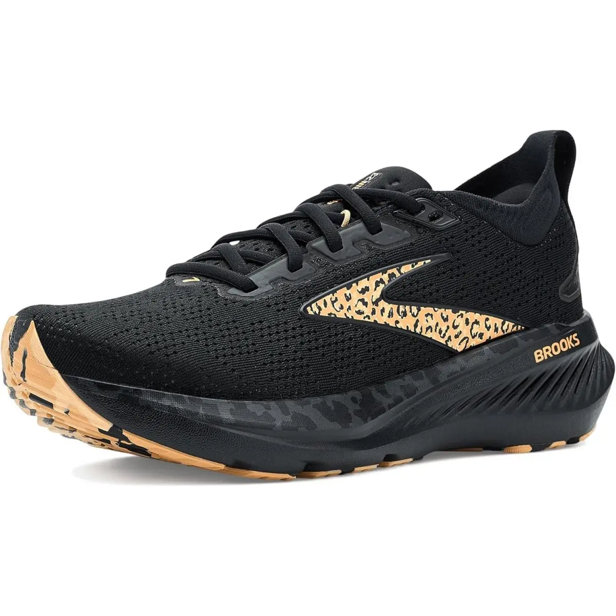 Brooks Women’s Glycerin 23 Neutral Running Shoe - Black/Asphalt/Iced Coffee