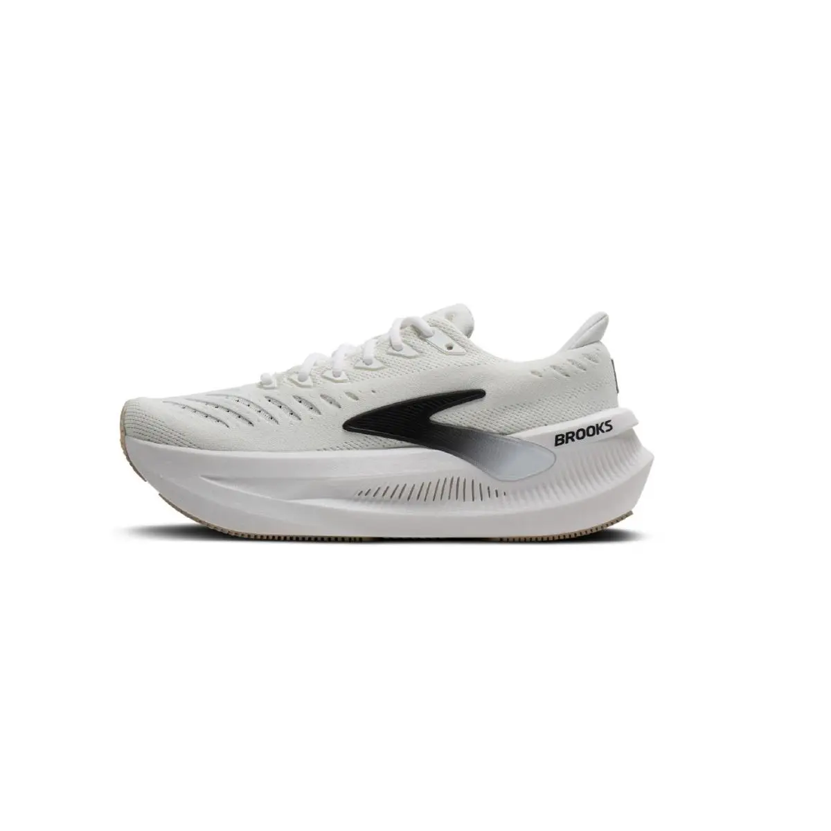 Brooks shoes - Brooks Glycerin - Glycerin - White/Black/Chateau Gray 12