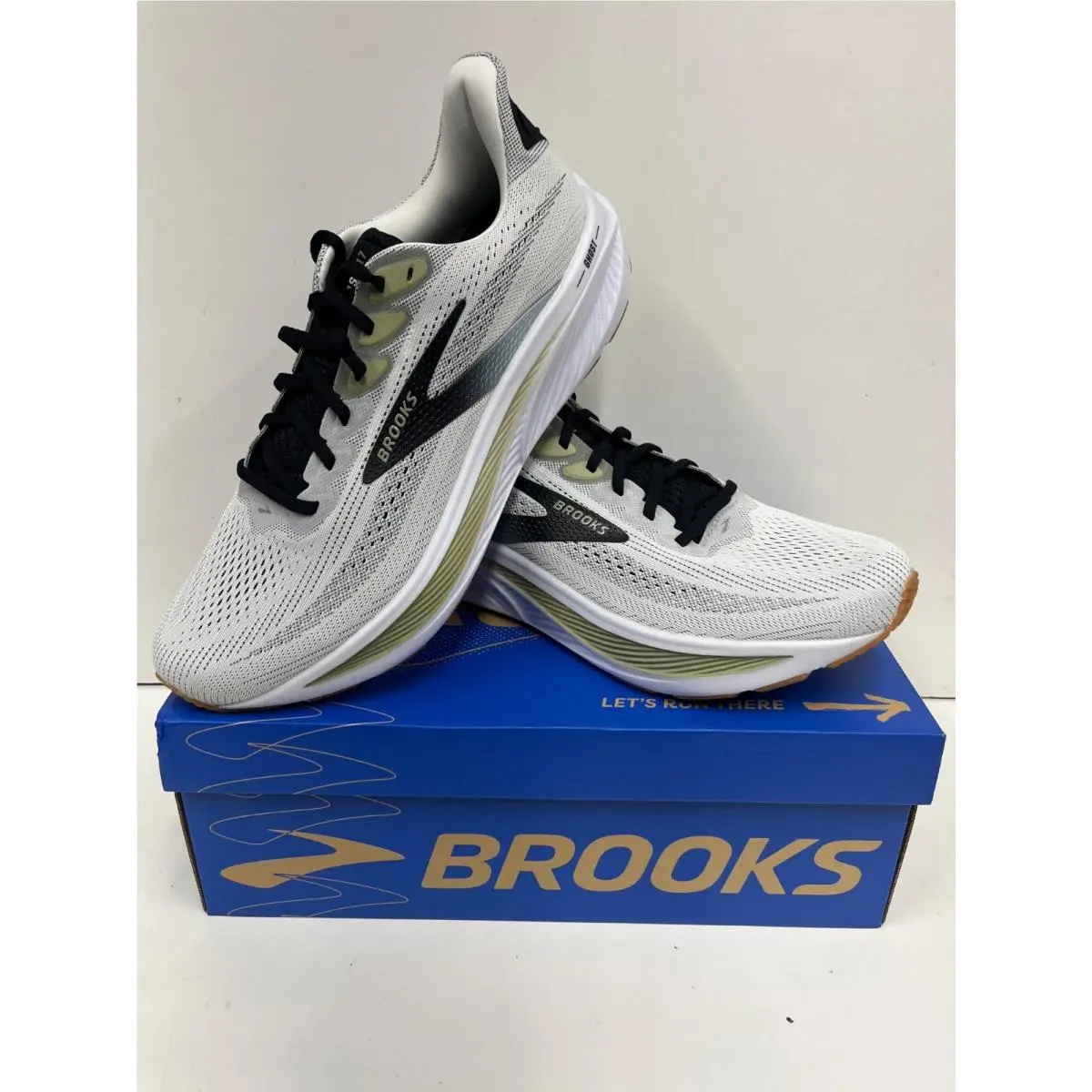 Brooks shoes - Brooks Ghost 17 - Ghost - Black/Grey/White (090) 48