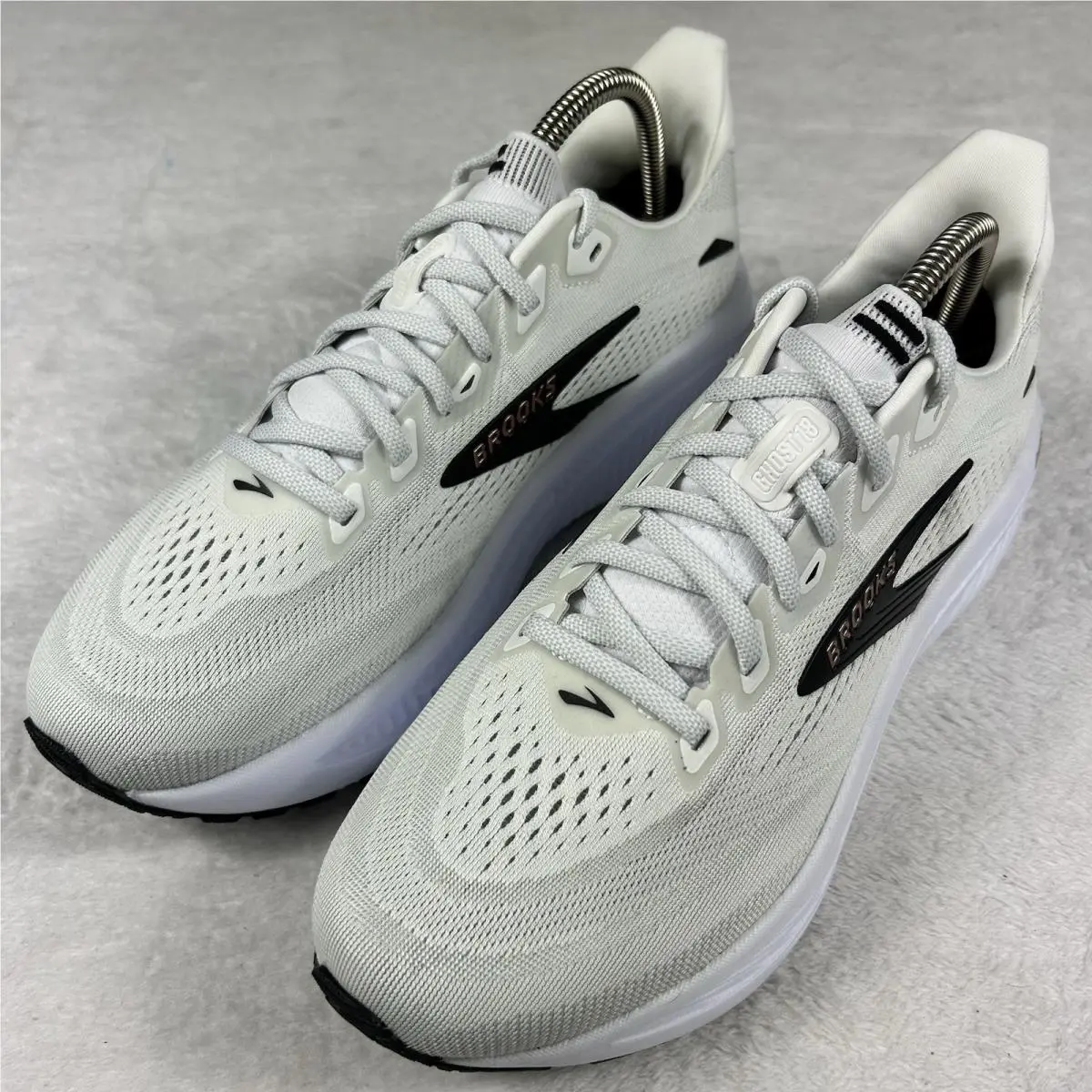 Brooks shoes - Brooks Ghost 18 - Ghost - 1204821B105 - White (UPC: 0195394872668) 3