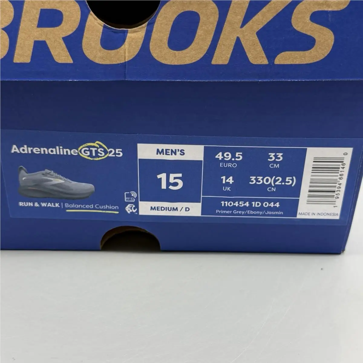 Brooks shoes - Brooks Adrenaline GTS 25 - Adrenaline GTS - 1104541D044 - Gray (UPC: 0197298911931) 12