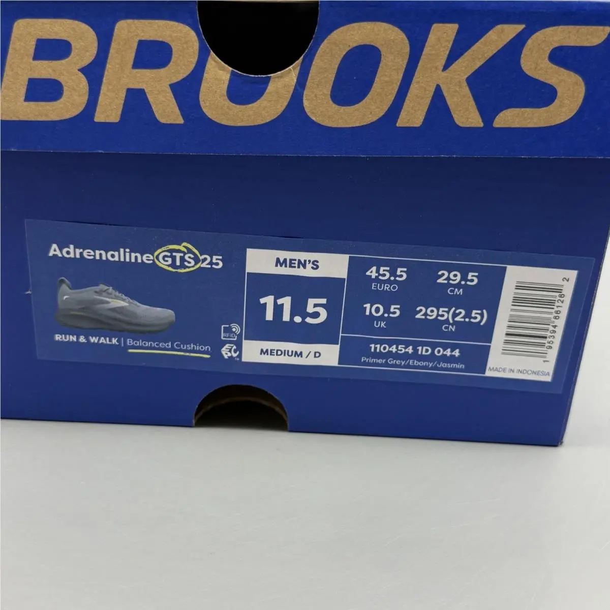 Brooks shoes - Brooks Adrenaline GTS 25 - Adrenaline GTS - 1104541D044 - Gray (UPC: 0195394661262) 12