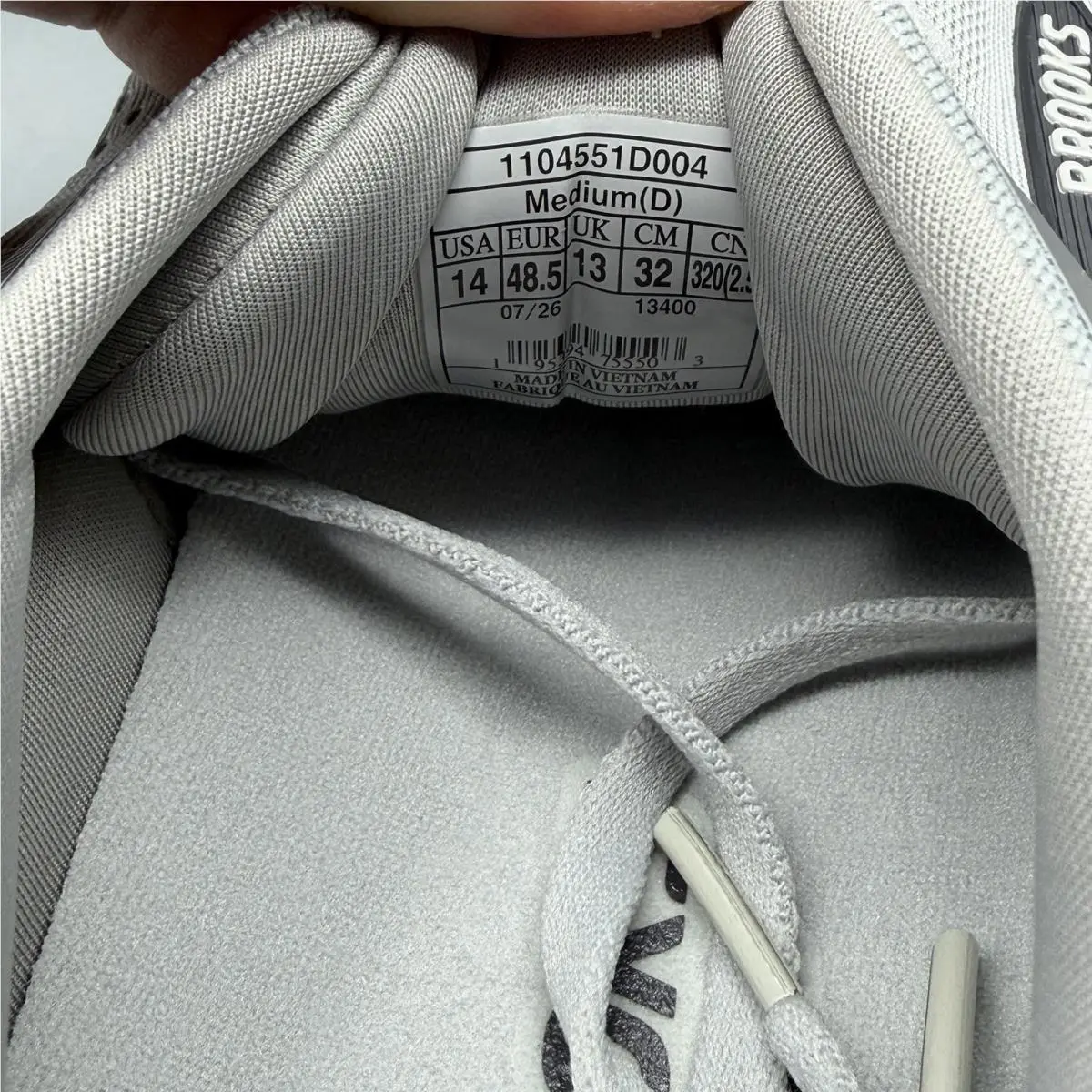 Brooks shoes - Brooks Beast GTS 26 - Beast GTS - 1104551D004 - Gray (UPC: 0195394755503) 10