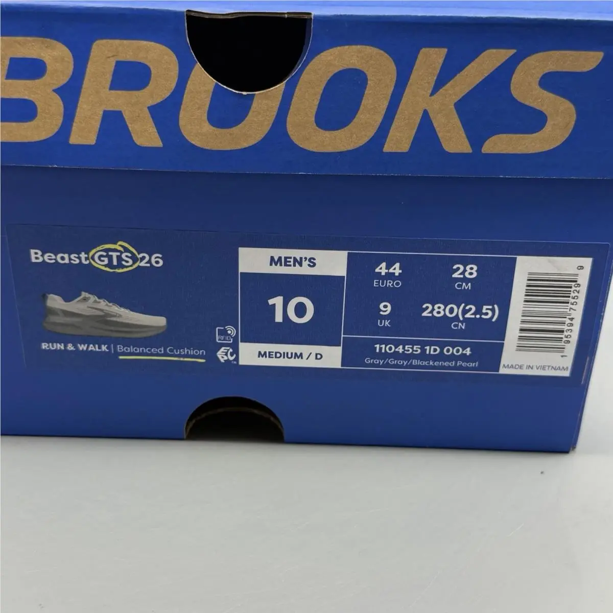 Brooks shoes - Brooks Beast GTS 26 - Beast GTS - 1104551D004 - Gray (UPC: 0195394755299) 12