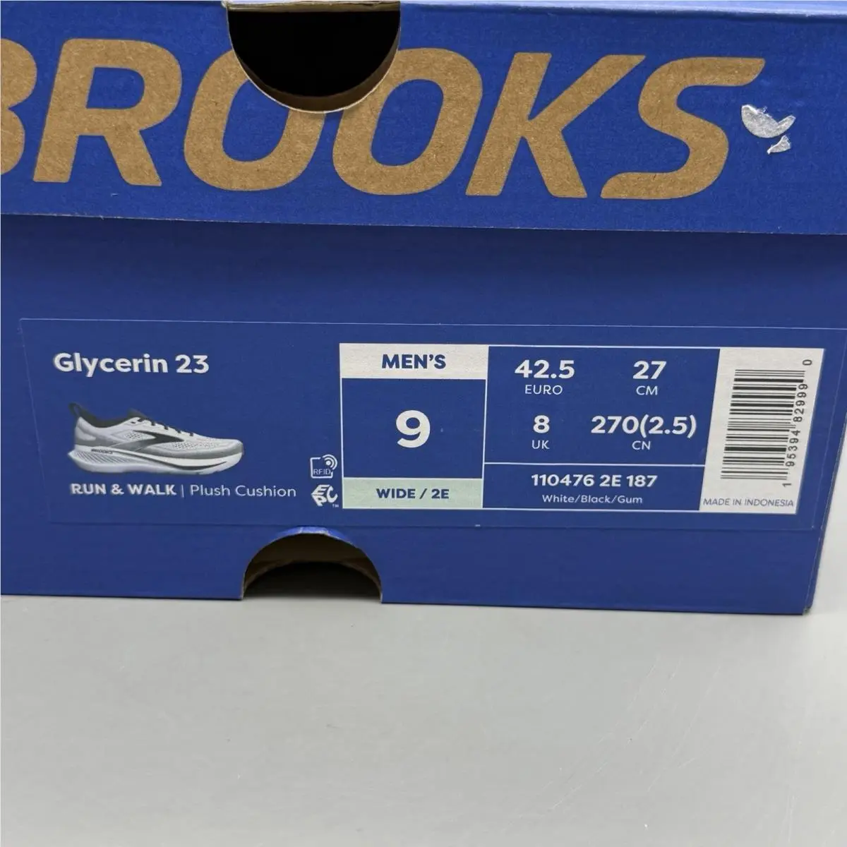 Brooks shoes - Glycerin 23 - Glycerin - 1104762E187 - White 12