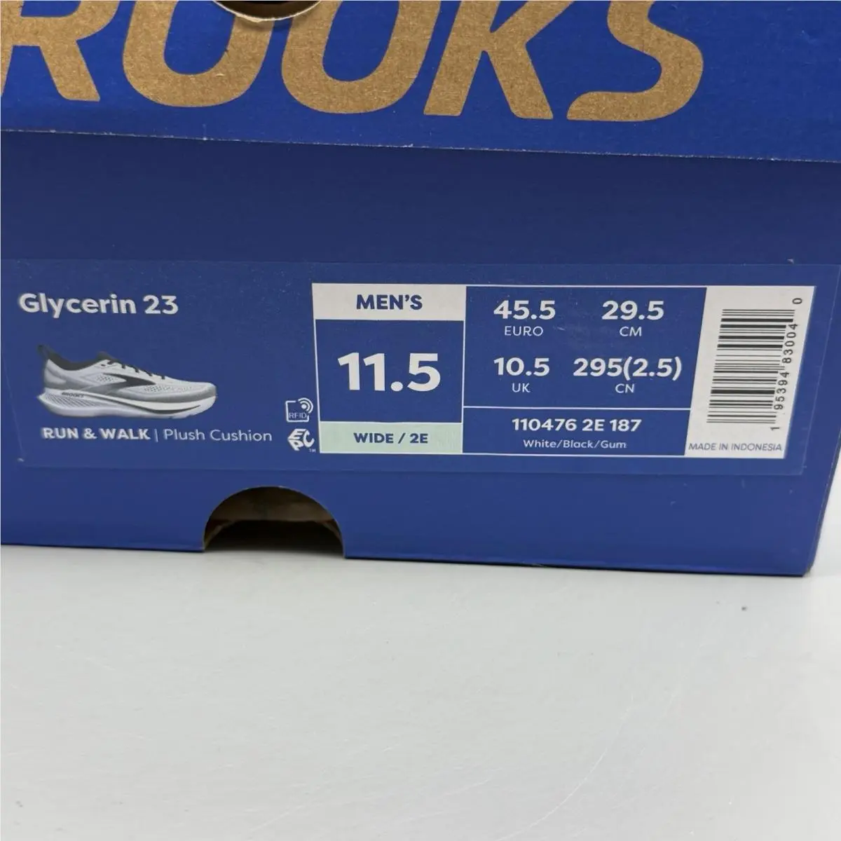 Brooks shoes - Glycerin 23 - Glycerin - 1104762E187 - White 12