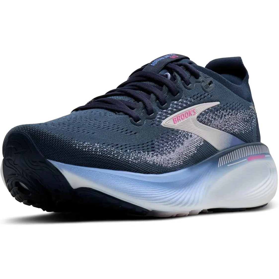 Brooks Adrenaline Gts 25 Women`s 12 Running Sneakers Shoes Spellbound Blue
