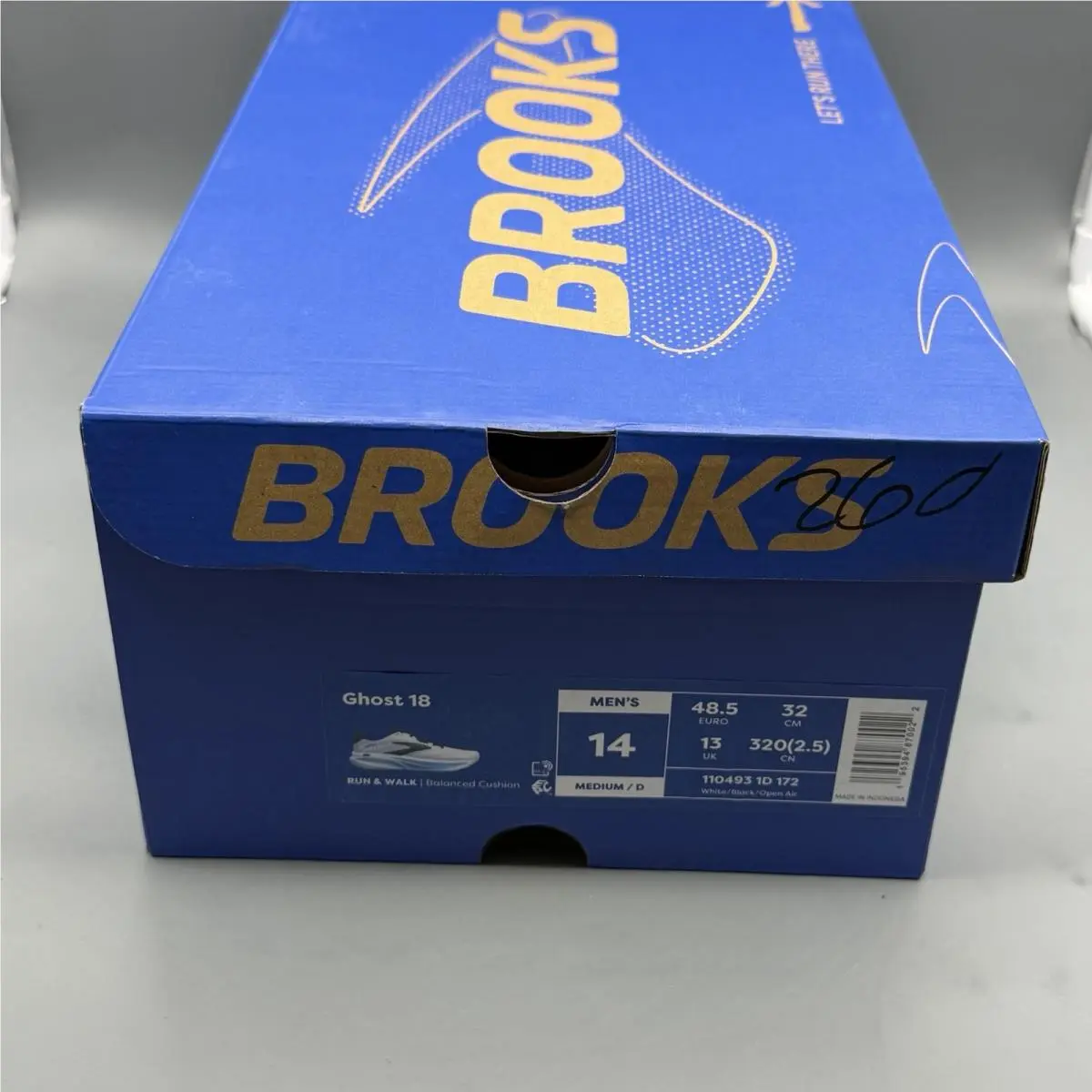 Brooks shoes - Brooks Ghost 18 - Ghost - 1104931D172 - Multicolor (UPC: 0195394870022) 13