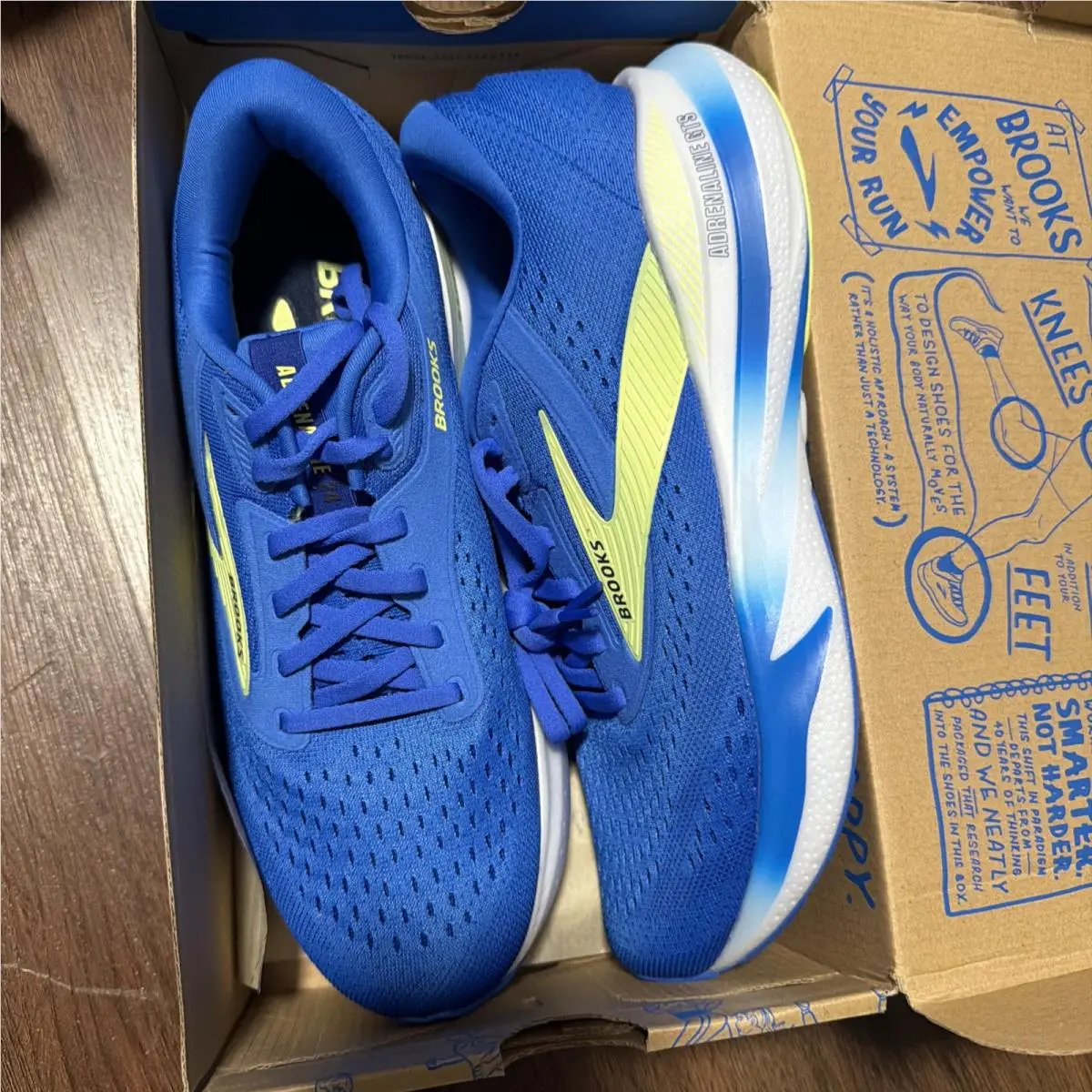 Brooks shoes - Brooks Adrenaline GTS 24 - Adrenaline GTS - 110437-1D-434 - Blue 0